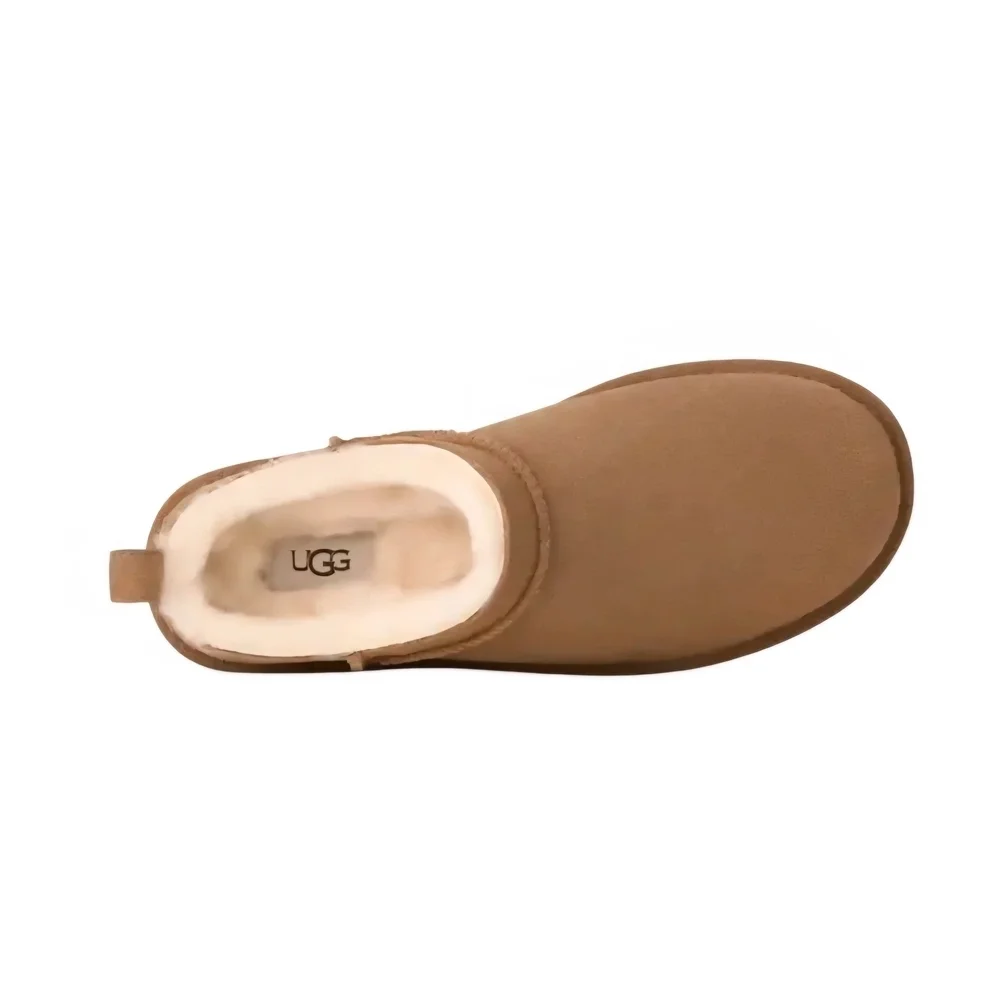 UGG Women's Classic Micro Water - resistant Suede Boots - Chestnut - Picture 6 of 8